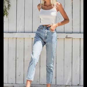 Pacsun- John Galt Medium Wash Straight Leg Jeans